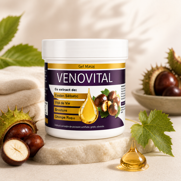 VENOVITAL - Gel calmant pentru picioare grele