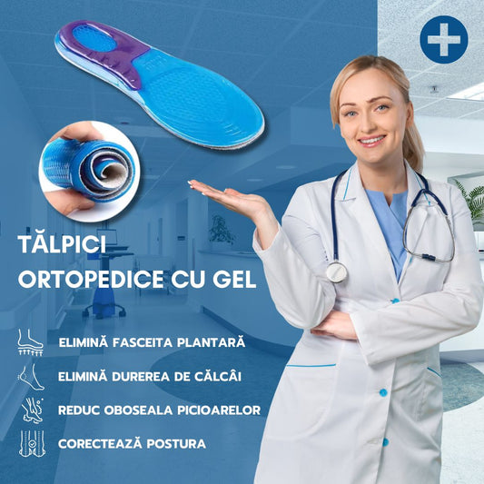 Tălpici Ortopedice cu Gel - Ortovital